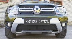 Защитная сетка решетки радиатора РА Renault Duster HS рестайлинг (2015-2021)