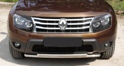 669 р. Реснички на фары RA Renault Duster HS дорестайлинг (2010-2015) (Неокрашенные)  с доставкой в г. Тольятти. Увеличить фотографию 2