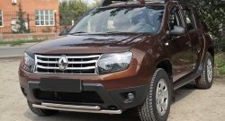 669 р. Реснички на фары RA Renault Duster HS дорестайлинг (2010-2015) (Неокрашенные)  с доставкой в г. Тольятти. Увеличить фотографию 3