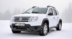 5 999 р. Комплект накладок на колёсные арки Petroil Tuning Renault Duster HS дорестайлинг (2010-2015) (Текстурная поверхность)  с доставкой в г. Тольятти. Увеличить фотографию 2