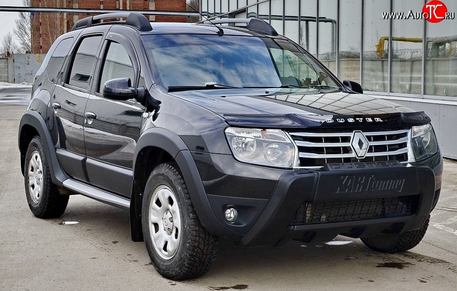 9 049 р. Накладки на арки крыльев Kart RS Renault Duster HS дорестайлинг (2010-2015) (Неокрашенные)  с доставкой в г. Тольятти