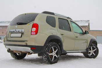 7 649 р. Накладки на колесные арки Артформ Renault Duster HS дорестайлинг (2010-2015)  с доставкой в г. Тольятти. Увеличить фотографию 4