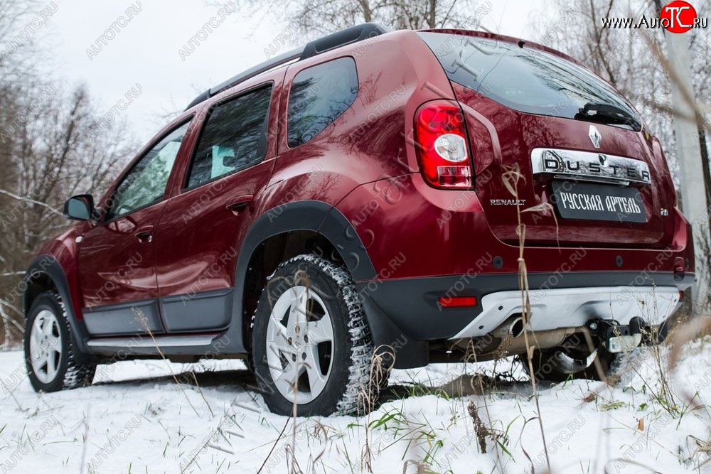 7 999 р. Диффузор заднего бампера RA  Renault Duster  HS (2010-2015) дорестайлинг  с доставкой в г. Тольятти