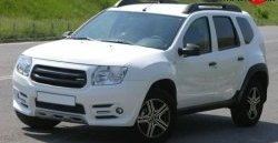 15 999 р. Передний бампер Sport Renault Duster HS дорестайлинг (2010-2015) (Неокрашенный)  с доставкой в г. Тольятти. Увеличить фотографию 2