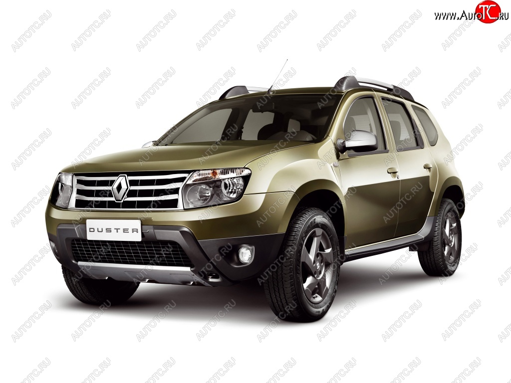 5 999 р. Передний бампер Стандартный (с отверстиями под ПТФ) Renault Duster HS дорестайлинг (2010-2015) (Неокрашенный)  с доставкой в г. Тольятти