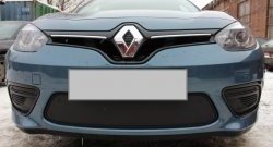 1 469 р. Сетка на бампер Russtal (черная) Renault Fluence дорестайлинг (2010-2012)  с доставкой в г. Тольятти. Увеличить фотографию 3