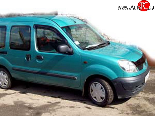 3 459 р. Дефлекторы окон (ветровики) Novline 2 шт. Renault Kangoo KC рестайлинг (2003-2007)  с доставкой в г. Тольятти