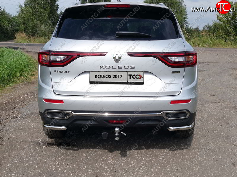 10 549 р. Фаркоп (тягово-сцепное устройство) TCC  Renault Koleos  2 (2016-2024) (Оцинкованный, шар E)  с доставкой в г. Тольятти