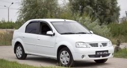 1 799 р. Защитная сетка решетки переднего бампера РА Renault Logan 1 дорестайлинг (2004-2010)  с доставкой в г. Тольятти. Увеличить фотографию 3