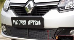 2 099 р. Защитная сетка в нижнюю часть бампера RA Renault Logan 2 дорестайлинг (2014-2018)  с доставкой в г. Тольятти. Увеличить фотографию 6