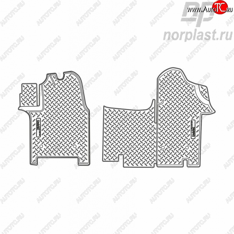 1 899 р. Комплект ковриков в салон Norplast Renault Master FV,JV фургон дорестайлинг (2010-2015)  с доставкой в г. Тольятти