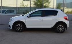 3 699 р. Комплект накладок на арки KART RS NEW Renault Sandero (B8) дорестайлинг (2014-2018) (Неокрашенные)  с доставкой в г. Тольятти. Увеличить фотографию 5