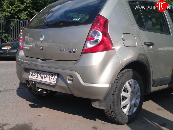 10 799 р. Фаркоп (хетчбек) NovLine Renault Sandero (BS) (2009-2014)  с доставкой в г. Тольятти