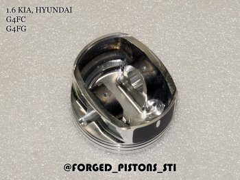 16 999 р. Поршни (1,6 G4FC, G4FG) СТИ  Hyundai Elantra (HD), i20 (PB), I30 (FD), KIA Ceed (1 ED), Cerato (2 TD), Cerato Koup (1 TD), Rio (3 QB) (диаметр поршня: 77.25 мм)  с доставкой в г. Тольятти. Увеличить фотографию 4