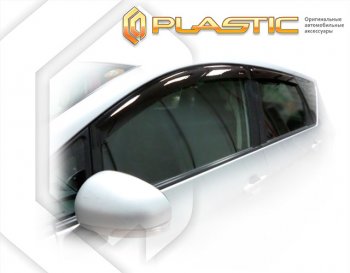 Ветровики дверей CA-Plastic Toyota (Тойота) Verso S (Версо)  P120 (2010-2015) P120 хэтчбэк 5 дв. дорестайлинг, хэтчбэк 5 дв. рестайлинг ()