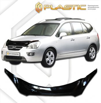 Дефлектор капота (exclusive) CA-Plastic KIA (КИА) Carens (Каренс)  UN (2006-2013) UN