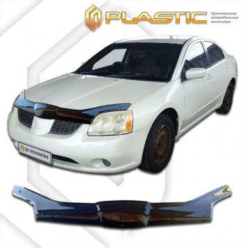 Дефлектор капота (exclusive) CA-Plastic Mitsubishi (Митсубиси) Galant (Галант)  9 (2004-2009) 9 седан