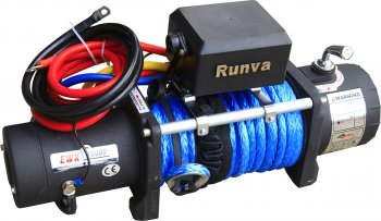 Лебёдка электрическая 12V Runva 10000 lbs 4500 кг CFMOTO X8 (2012-2025)