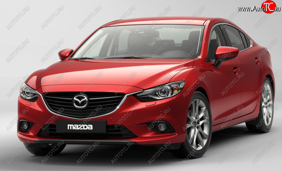 12 999 р. Капот BodyParts Mazda 6 GJ дорестайлинг седан (2012-2015) (Неокрашенный)  с доставкой в г. Тольятти