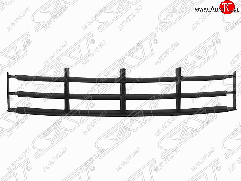 1 239 р. Решётка в передний бампер SAT Skoda Fabia Mk2 хэтчбэк рестайлинг (2010-2014)  с доставкой в г. Тольятти