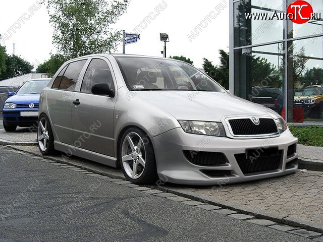 25 699 р. Передний бампер Weber Sport Skoda Fabia Mk1 хэтчбек рестайлинг (2004-2008)  с доставкой в г. Тольятти