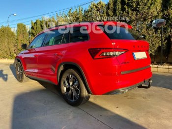 22 699 р. Фаркоп Aragon.(шар V) Skoda Kodiaq NU7 дорестайлинг (2017-2021)  с доставкой в г. Тольятти. Увеличить фотографию 8