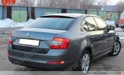 4 649 р. Козырёк на заднее стекло RS  Skoda Octavia  A7 (2012-2017) дорестайлинг лифтбэк (Неокрашенный)  с доставкой в г. Тольятти. Увеличить фотографию 5