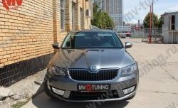 1 149 р. Комплект ресничек на фары Sport Skoda Octavia A7 дорестайлинг лифтбэк (2012-2017) (Неокрашенные)  с доставкой в г. Тольятти. Увеличить фотографию 2