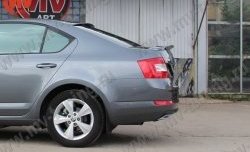 5 849 р. Спойлер RS Skoda Octavia A7 дорестайлинг лифтбэк (2012-2017) (Неокрашенный)  с доставкой в г. Тольятти. Увеличить фотографию 6