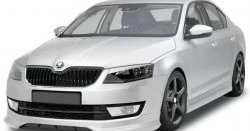 5 999 р. Пороги накладки CT Skoda Octavia A7 дорестайлинг лифтбэк (2012-2017) (Неокрашенные)  с доставкой в г. Тольятти. Увеличить фотографию 2