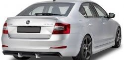 5 999 р. Пороги накладки CT Skoda Octavia A7 дорестайлинг лифтбэк (2012-2017) (Неокрашенные)  с доставкой в г. Тольятти. Увеличить фотографию 3