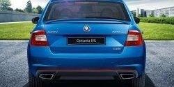 5 849 р. Спойлер RS Skoda Octavia A7 дорестайлинг лифтбэк (2012-2017) (Неокрашенный)  с доставкой в г. Тольятти. Увеличить фотографию 4