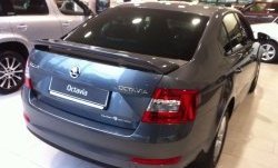 2 649 р. Спойлер LitCompany Skoda Octavia A7 дорестайлинг лифтбэк (2012-2017) (Неокрашенный)  с доставкой в г. Тольятти. Увеличить фотографию 9