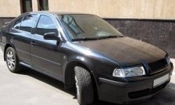 899 р. Реснички на фары CT Skoda Octavia Tour A4 1U5 универсал дорестайлинг (1996-2000) (Неокрашенные)  с доставкой в г. Тольятти. Увеличить фотографию 2