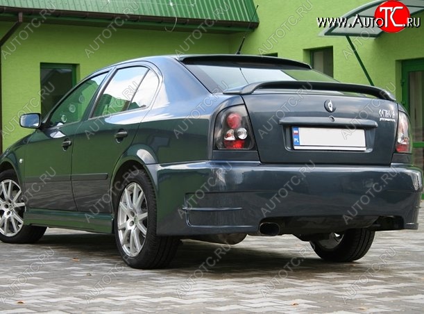 8 199 р. Задний бампер ND Skoda Octavia Tour A4 1U2 лифтбэк рестайлинг (2000-2010) (Неокрашенный)  с доставкой в г. Тольятти