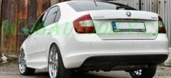 6 249 р. Пороги накладки CT Skoda Rapid NH3 дорестайлинг лифтбэк (2012-2017) (Неокрашенные)  с доставкой в г. Тольятти. Увеличить фотографию 5