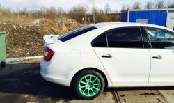 4 999 р. Спойлер RS style Skoda Rapid NH3 дорестайлинг лифтбэк (2012-2017) (Неокрашенный)  с доставкой в г. Тольятти. Увеличить фотографию 12