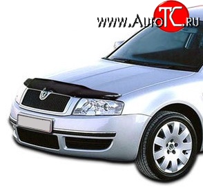 4 599 р. Дефлектор капота NovLine Skoda Superb B6 (3T) лифтбэк дорестайлинг (2008-2013)  с доставкой в г. Тольятти