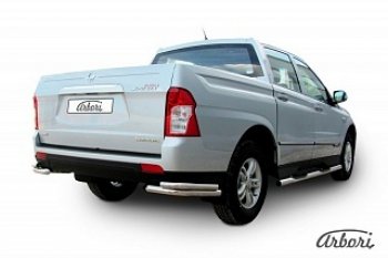 Защита заднего бампера Arbori SSANGYONG Actyon Sport (2012-2025)