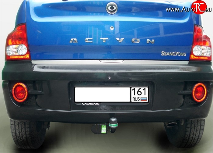 62 999 р. Фаркоп Лидер Плюс SSANGYONG Actyon 1 (2006-2010) (Без электропакета)  с доставкой в г. Тольятти