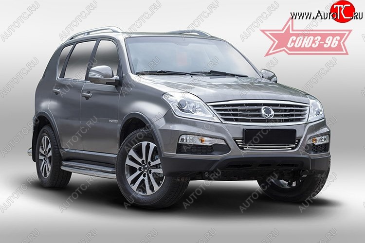 4 679 р. Декоративный элемент воздухозаборника Souz-96 (d16) SSANGYONG Rexton Y290 (2012-2017)  с доставкой в г. Тольятти