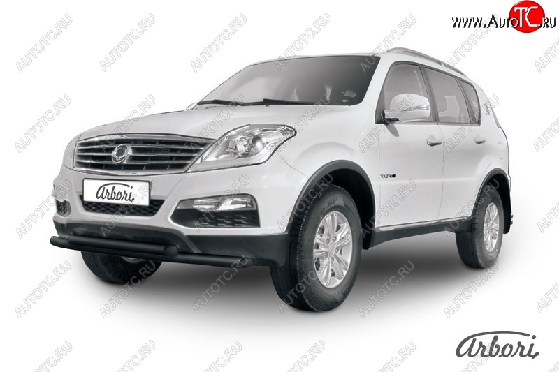 7 469 р. Обвес переднего бампера Arbori SSANGYONG Rexton Y290 (2012-2017)  с доставкой в г. Тольятти