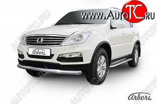 12 689 р. Обвес переднего бампера Arbori SSANGYONG Rexton Y290 (2012-2017)  с доставкой в г. Тольятти