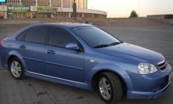 5 949 р. Накладка Street Edition на передний бампер Chevrolet Lacetti седан (2002-2013) (Неокрашенная)  с доставкой в г. Тольятти. Увеличить фотографию 2