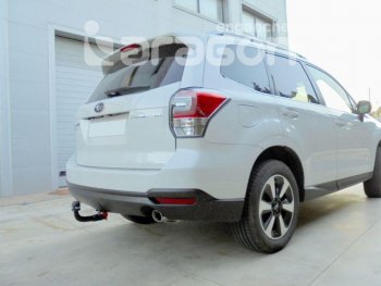 22 699 р. Фаркоп Aragon.(шар V) Subaru Forester SJ дорестайлинг (2012-2016)  с доставкой в г. Тольятти. Увеличить фотографию 2