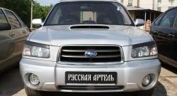 859 р. Реснички фар RA Subaru Forester SG дорестайлинг (2002-2005) (Неокрашенные)  с доставкой в г. Тольятти. Увеличить фотографию 3