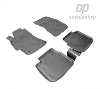 Коврики салонные Noplast Subaru Legacy BN/B15 рестайлинг седан (2017-2025)