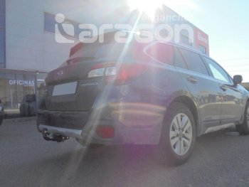 22 699 р. Фаркоп Aragon. (шар S) Subaru Outback BS/B15 дорестайлинг универсал (2014-2018)  с доставкой в г. Тольятти. Увеличить фотографию 2