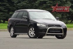 Защита переднего бампера Souz-96 (d60) Subaru Outback BP дорестайлинг универсал (2003-2006)