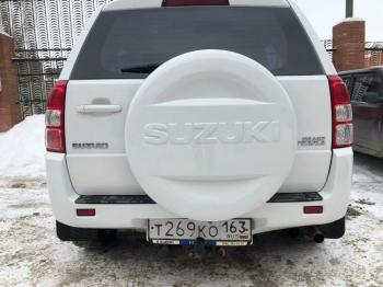 6 949 р. Пластиковый колпак запасного колеса SUZUKI (верхняя часть, 225/70/16) Suzuki Grand Vitara JT 5 дверей 2-ой рестайлинг (2012-2016) (неокрашенный)  с доставкой в г. Тольятти. Увеличить фотографию 10